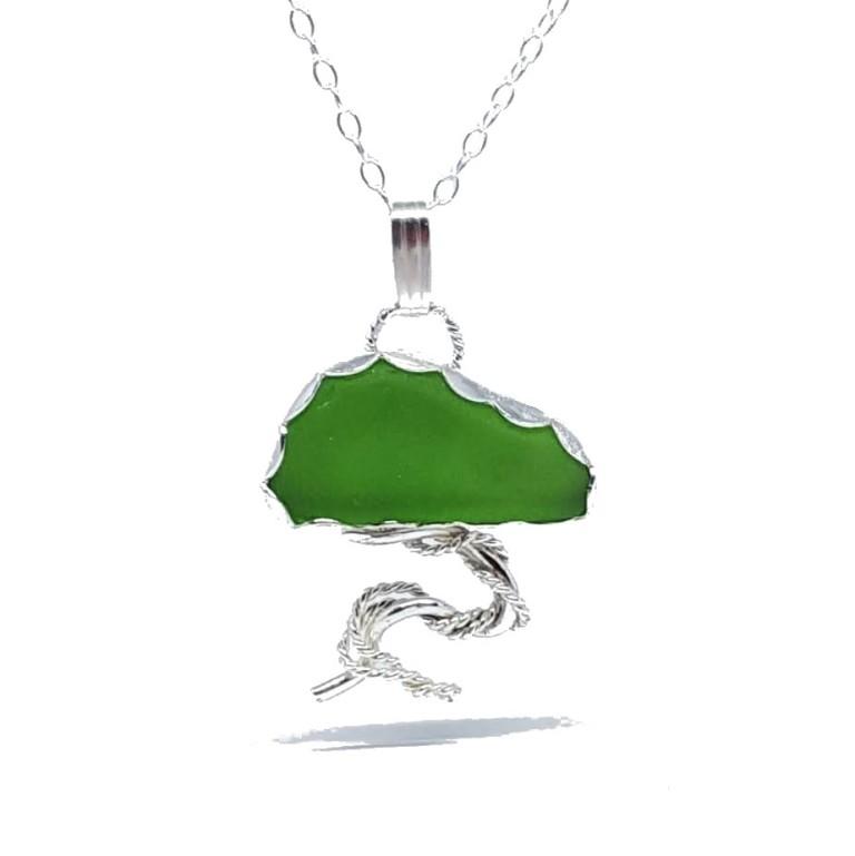 Sea Glass Fofoti Tree Necklace – Fofoti Collection - Gloria Filiciana