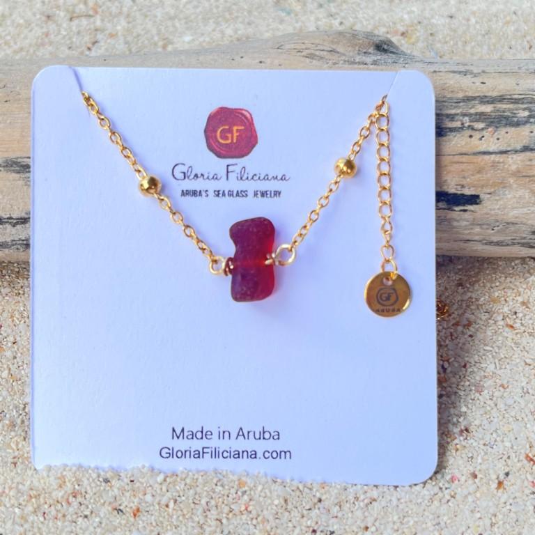 Red sea hot sale glass jewelry